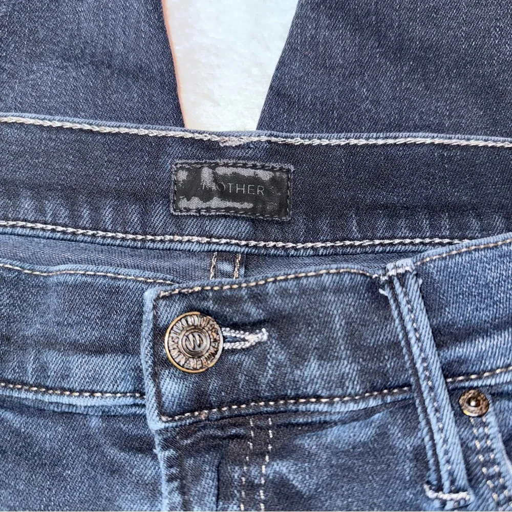 Mother the stunner zip two step fray high rise Jean size 30/L28 - Picture 7 of 16